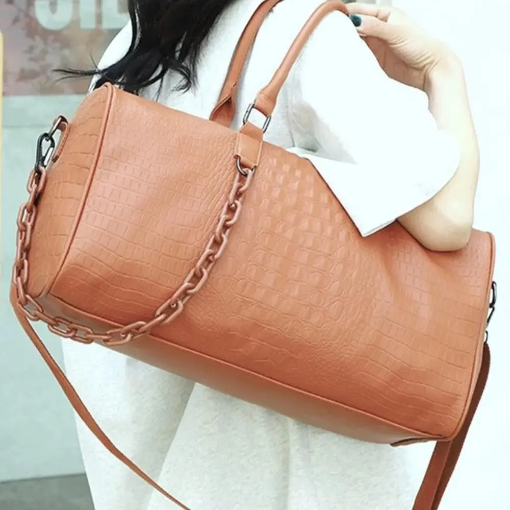 Extraordinaire | Leather Weekender Travel Duffle Bag