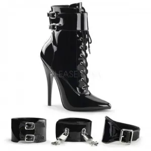 Fetish Ankle Cuff Boots