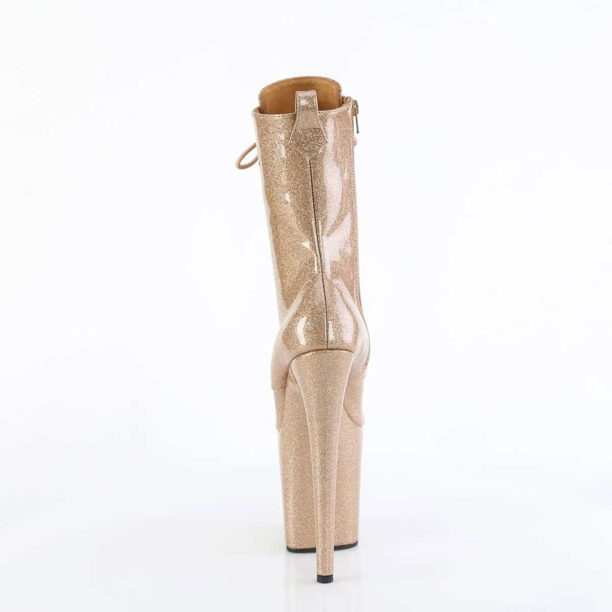 FLAMINGO-1040GP Gold Calf High Boots