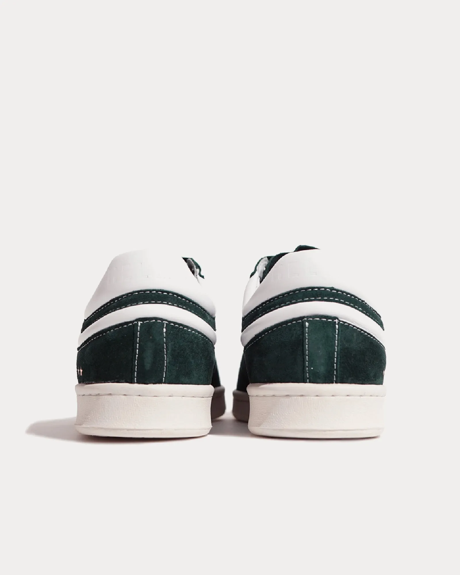 Flying Ace Suede Green / White Low Top Sneakers