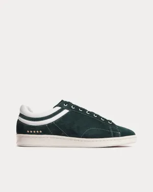 Flying Ace Suede Green / White Low Top Sneakers