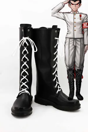 Game Danganronpa 2 Kiyotaka Ishimaru Cosplay Shoes Boots Custom Made for Adult Men and Women Halloween Carnival