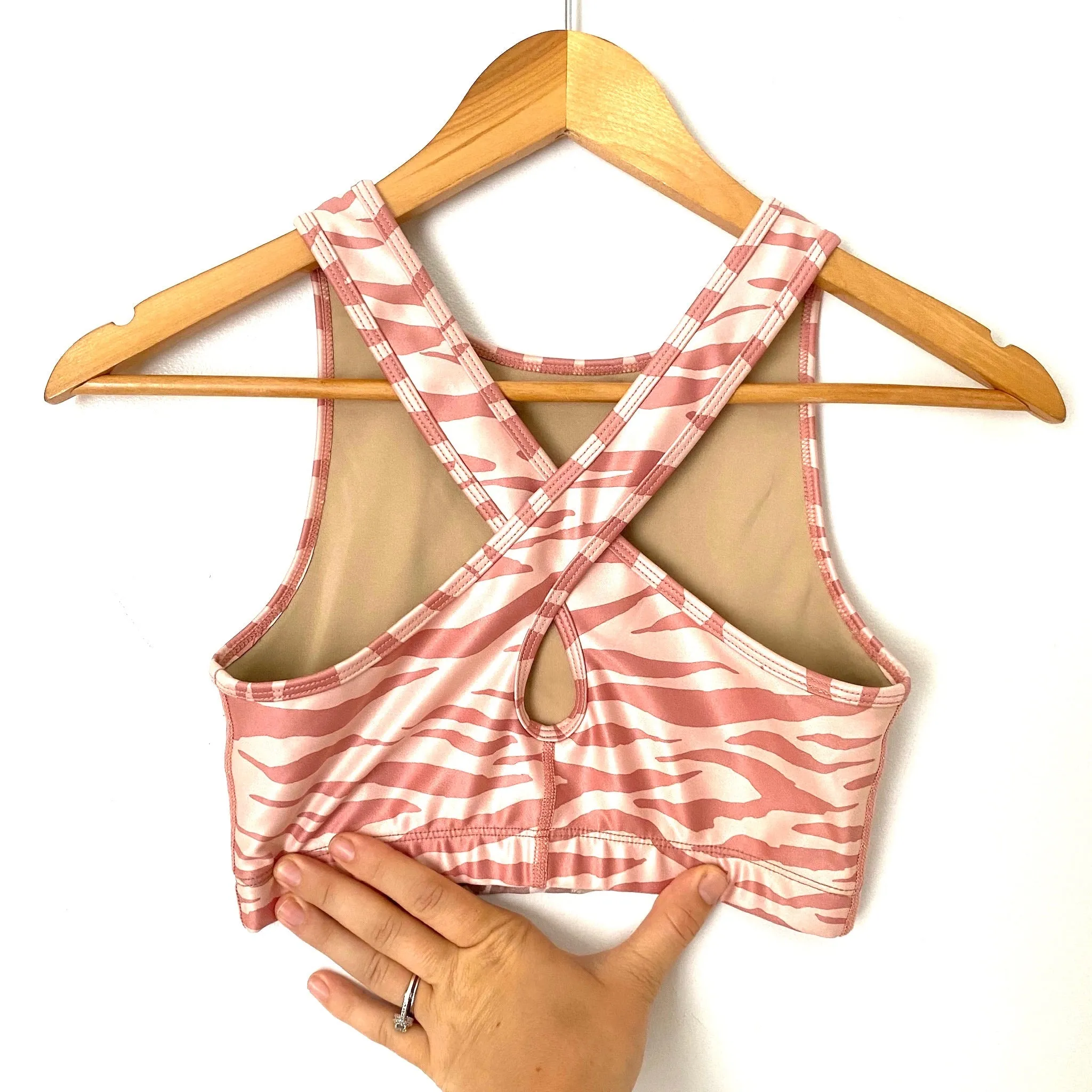 Good American Mixed Animal Print Sports Bra- Size 1 (we have matching leggings)