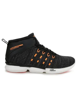 HOT-RIDE Black Men's Running Shoes