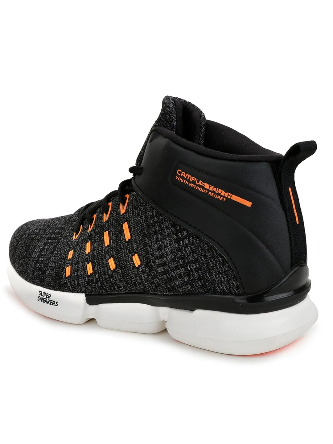 HOT-RIDE Black Men's Running Shoes