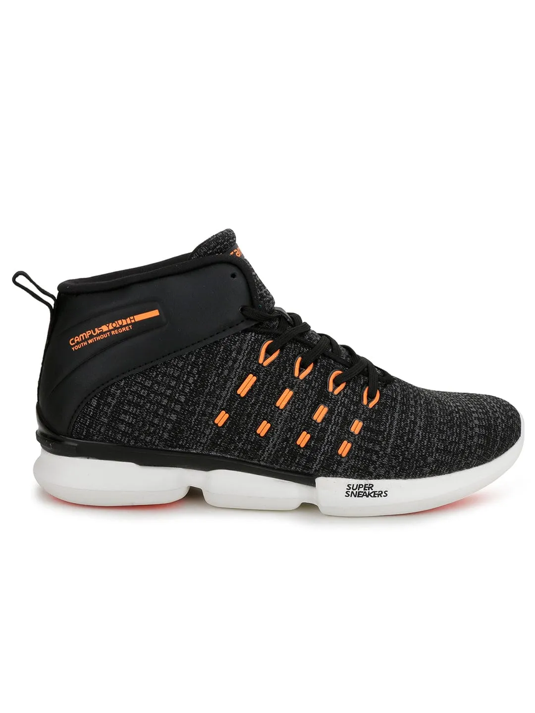 HOT-RIDE Black Men's Running Shoes