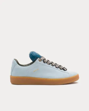 Hyper Curb Lite Leather & Suede Blue / Dark Blue Low Top Sneakers