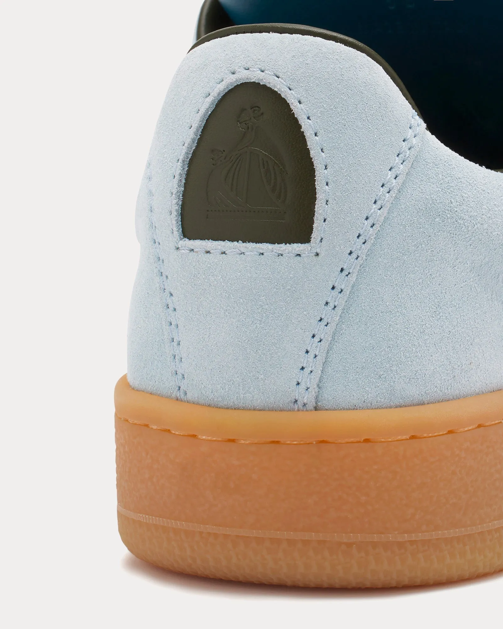 Hyper Curb Lite Leather & Suede Blue / Dark Blue Low Top Sneakers