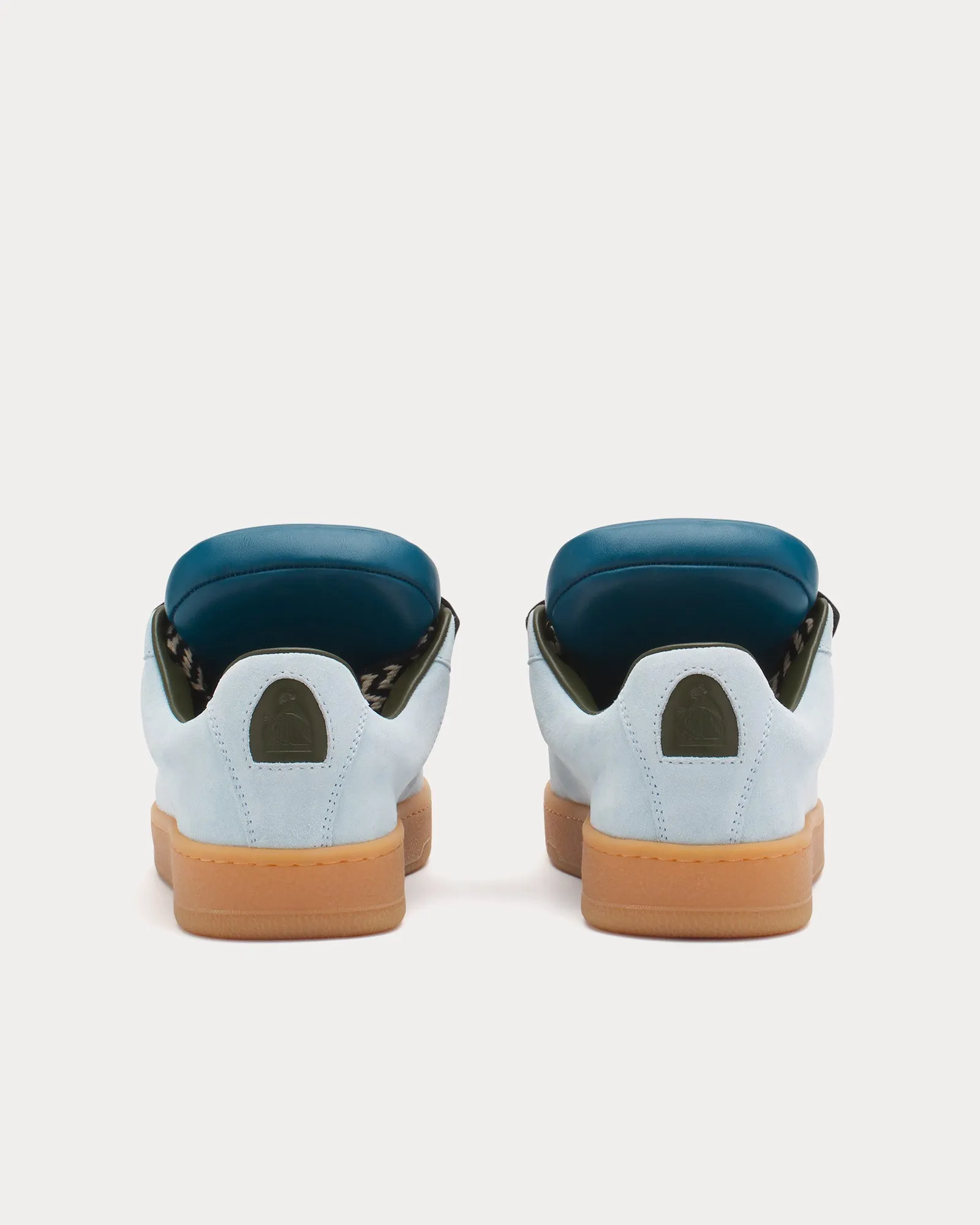 Hyper Curb Lite Leather & Suede Blue / Dark Blue Low Top Sneakers