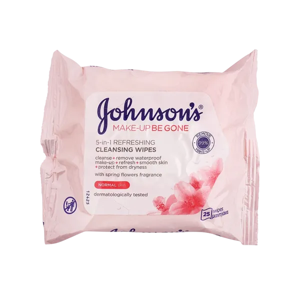 Johnsons 5 In 1 Cleansing Wipes 25pcs