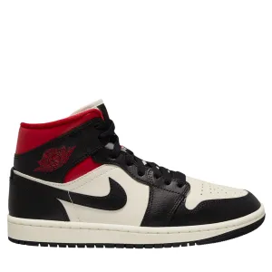 Jordan 1 Mid Gym Red Panda (W)