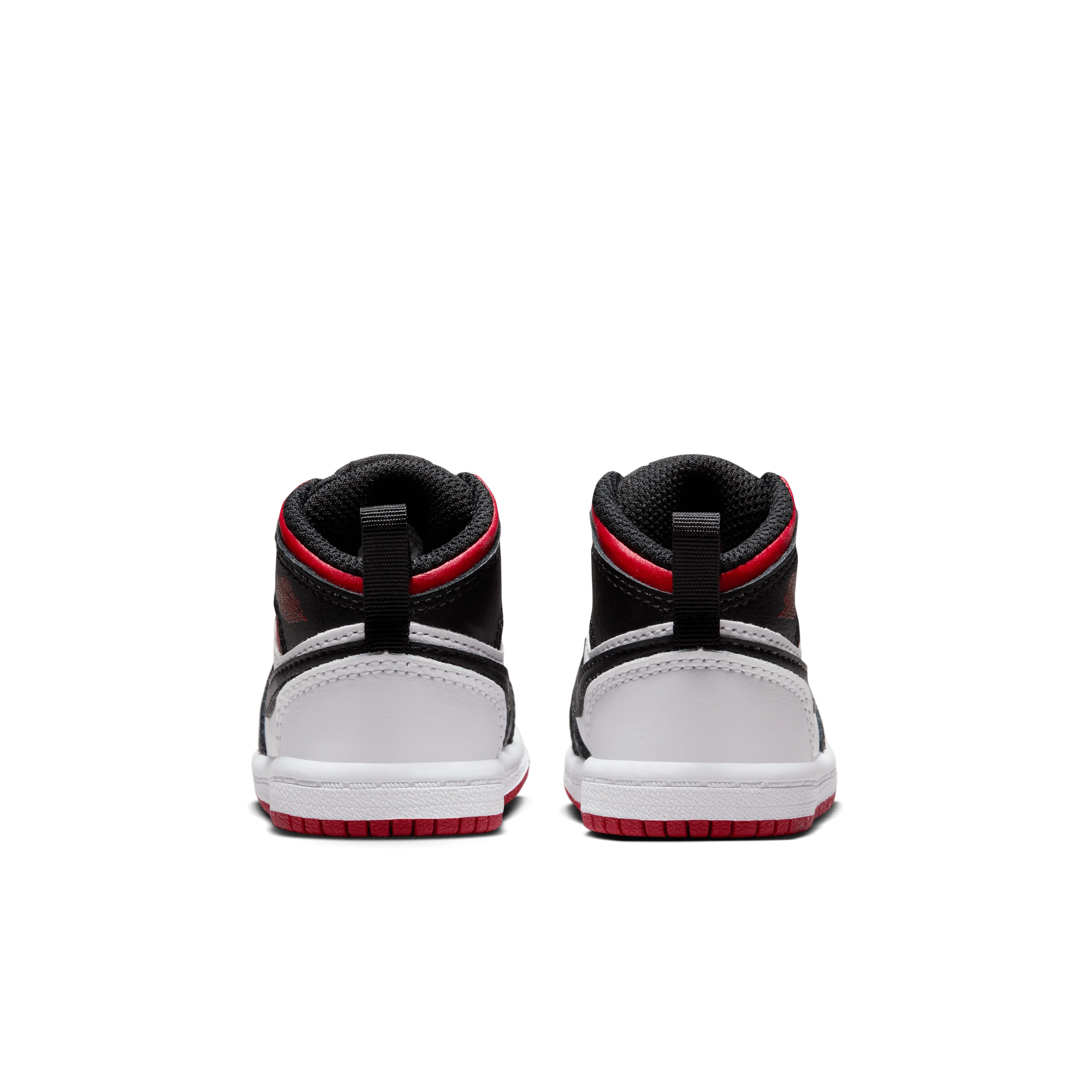 Jordan - Boy - TD Jordan 1 Mid - White/Gym Red/Black