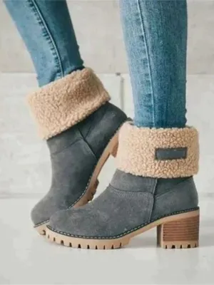Luna Cozy Ankle Boots with Plush Lining
