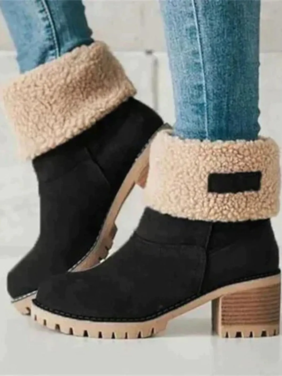 Luna Cozy Ankle Boots with Plush Lining