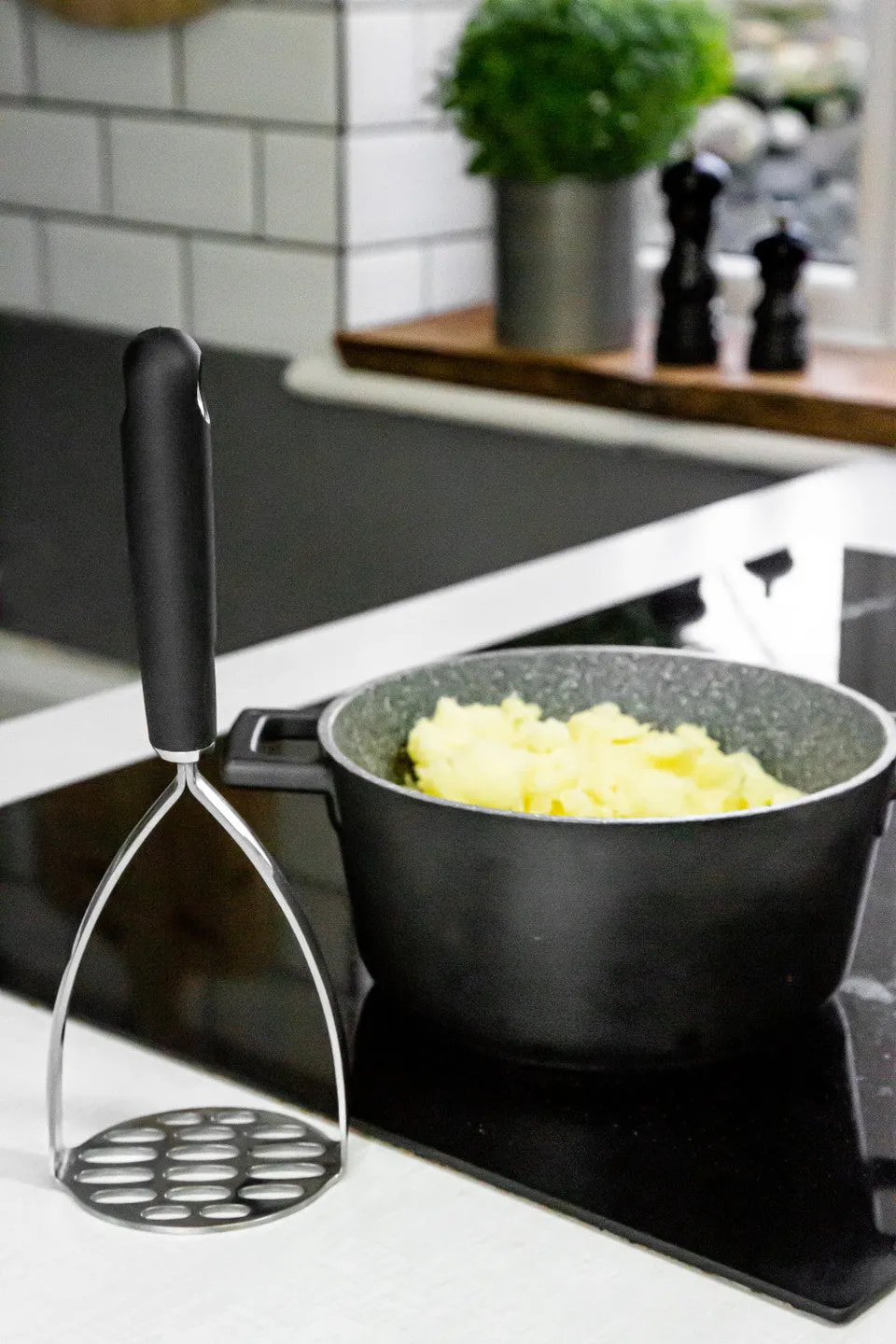 MasterClass Soft Grip Stainless Steel Masher