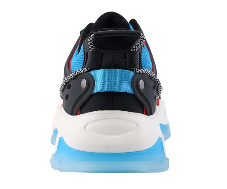 Mazino Strata Men’s Sneakers Teal & Red Eva Midsole