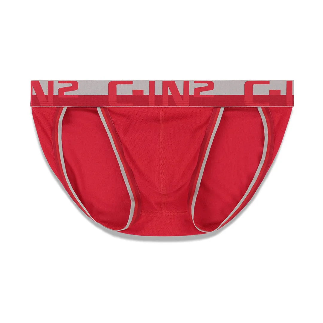 Mesh Dash Brief Randall Red