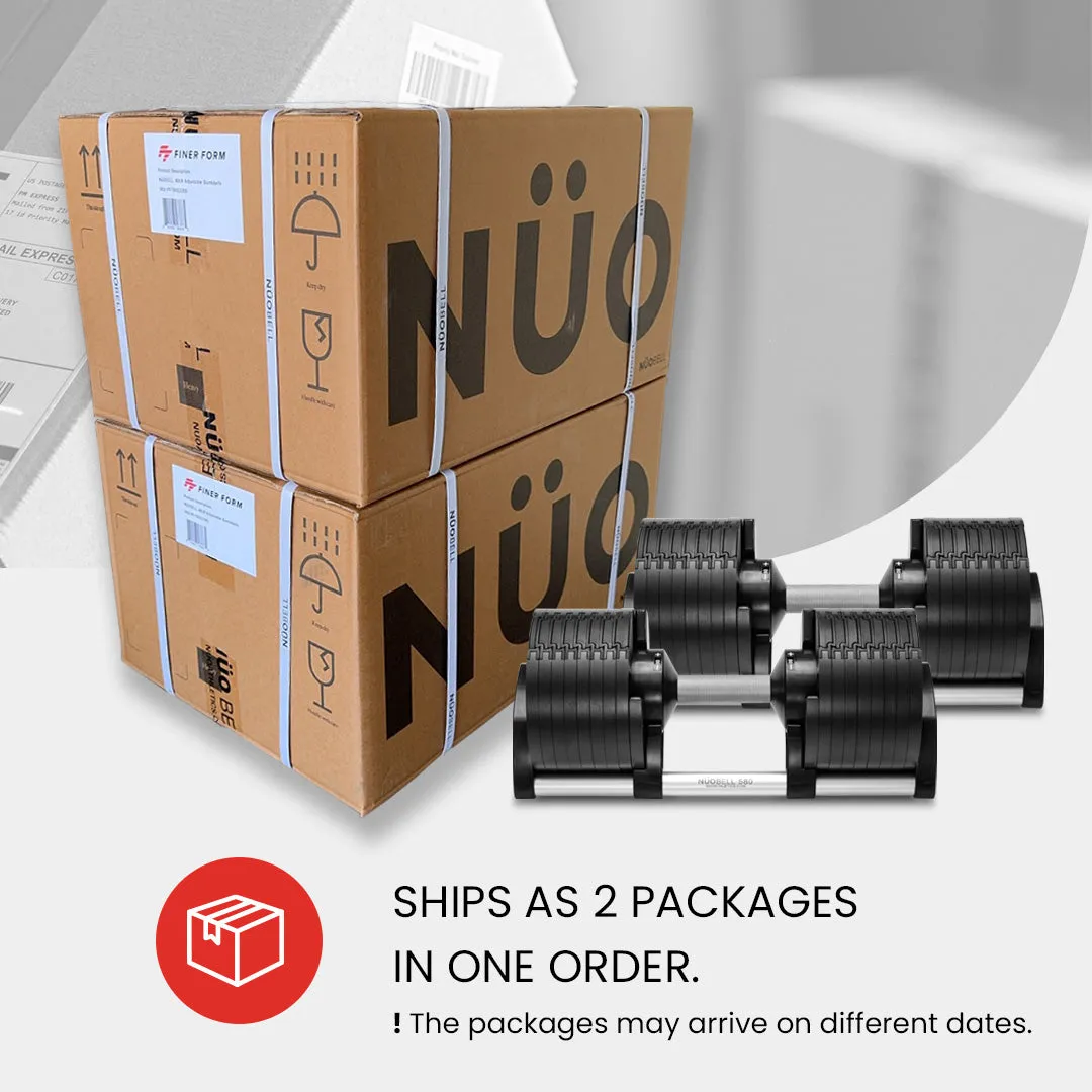 Nuobell Adjustable Dumbbells and the Matching Rack Bundle