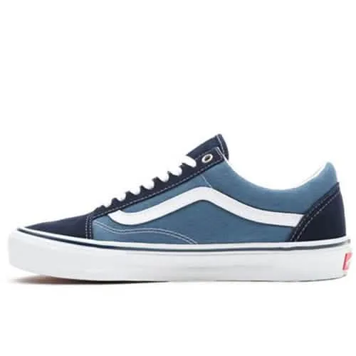 Old Skool Skate Donkerblauw Wit