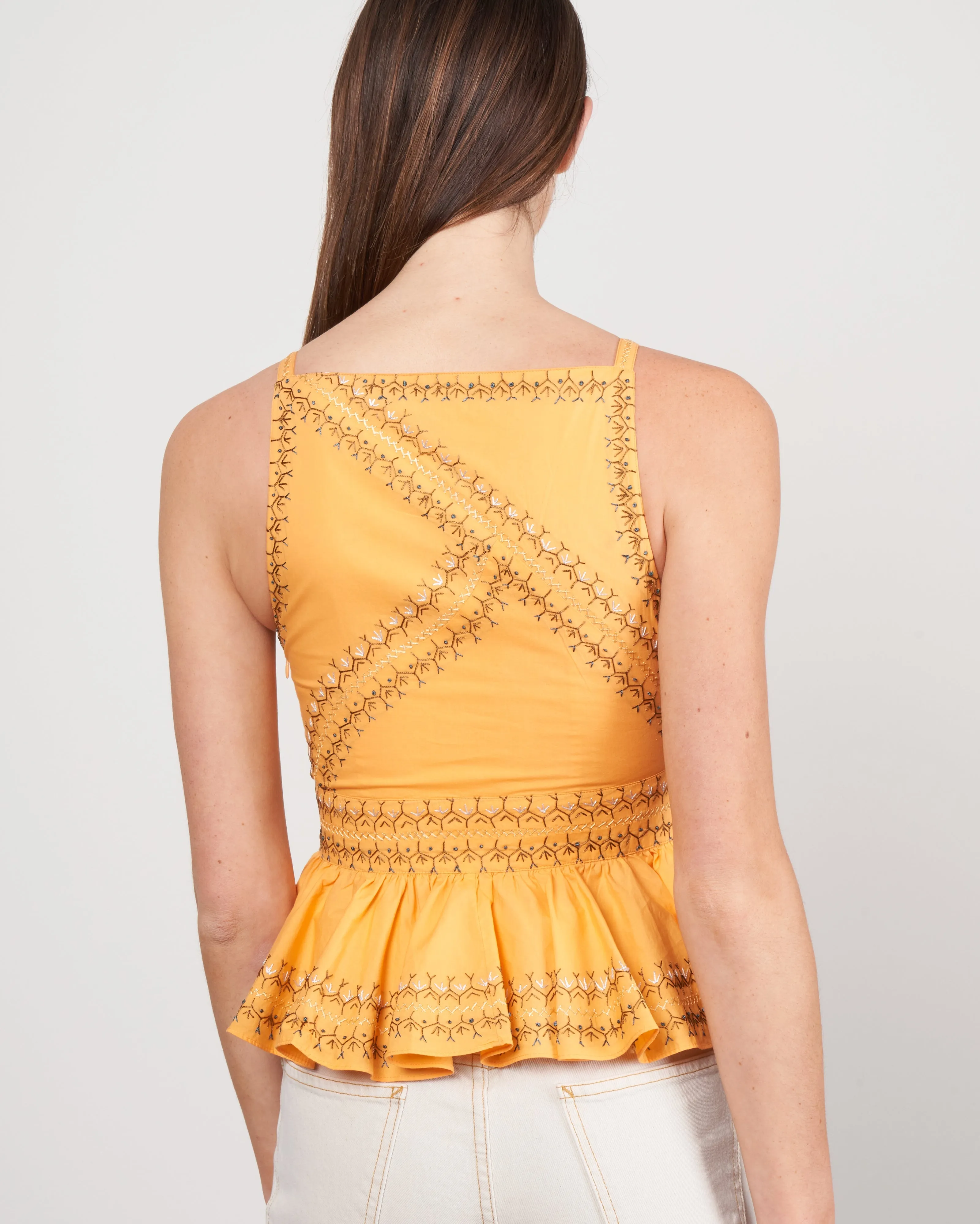 pilar top - papaya