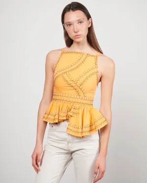 pilar top - papaya