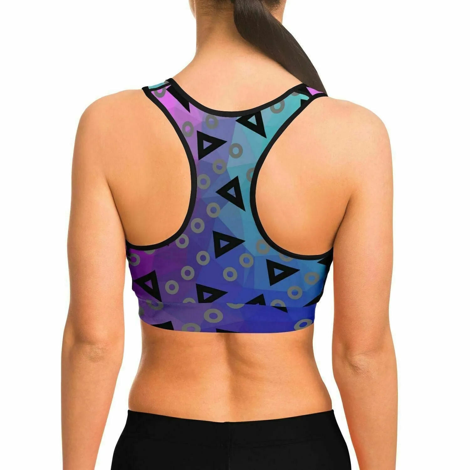 Playful Women's Sports Bra