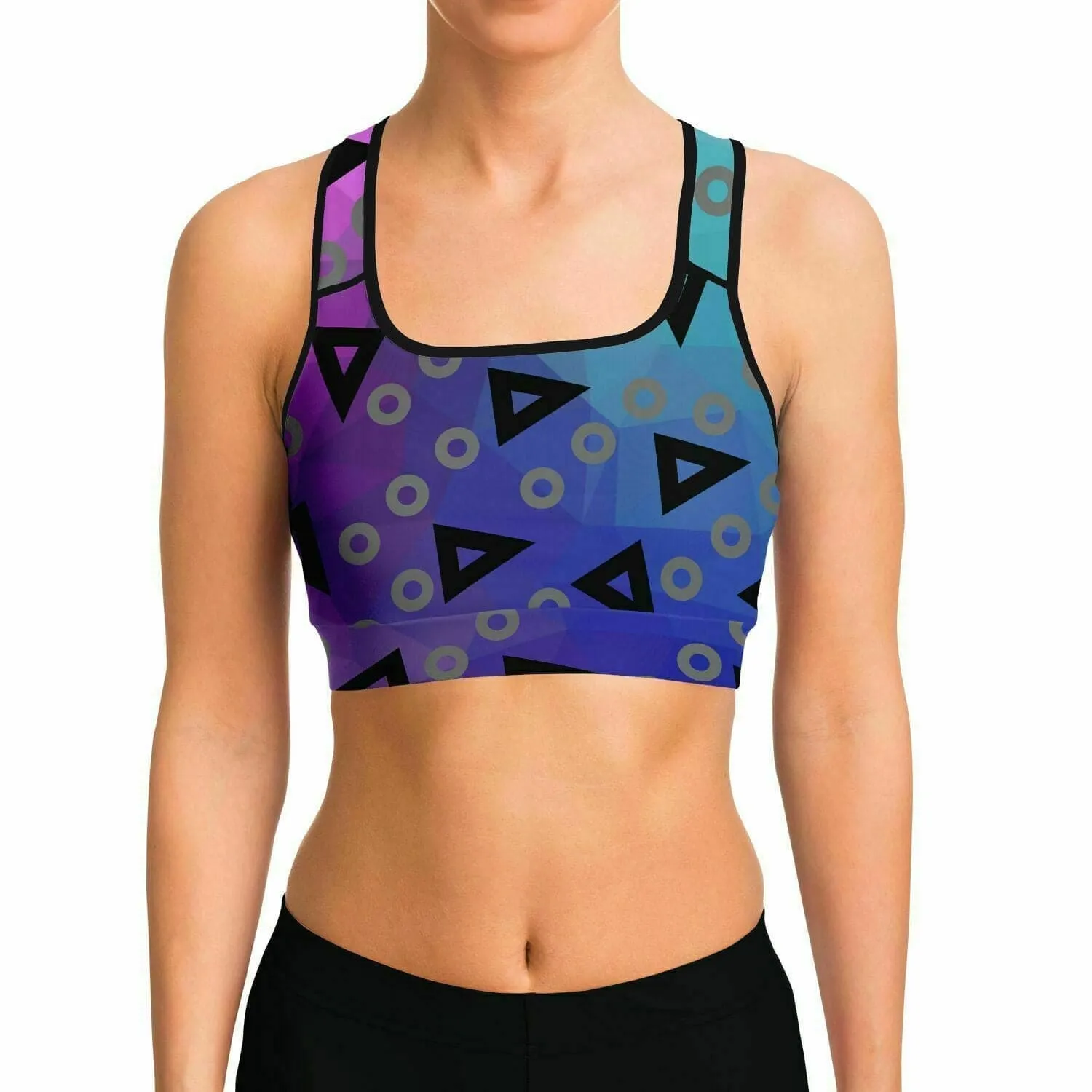 Playful Women's Sports Bra