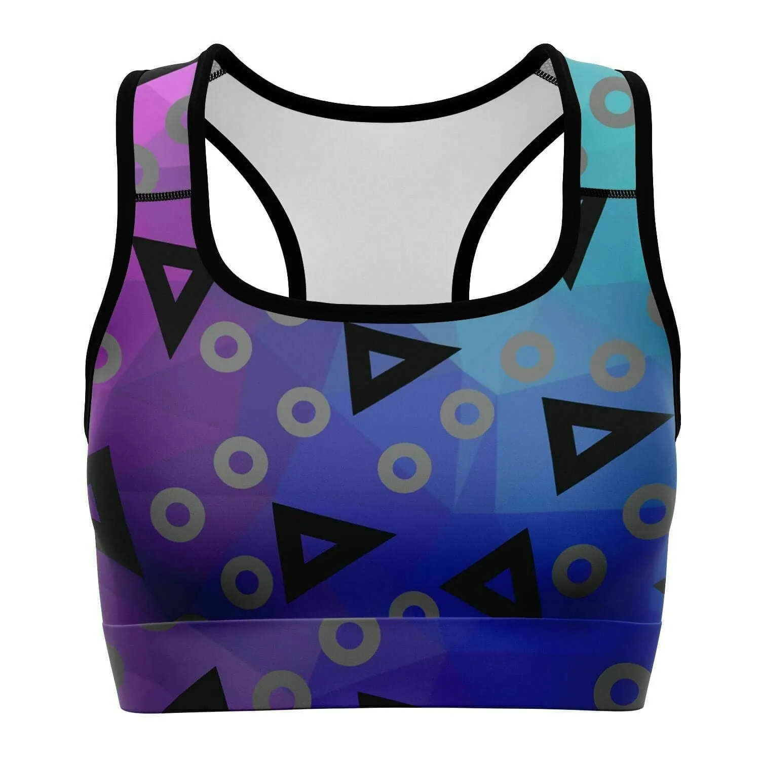 Playful Women's Sports Bra