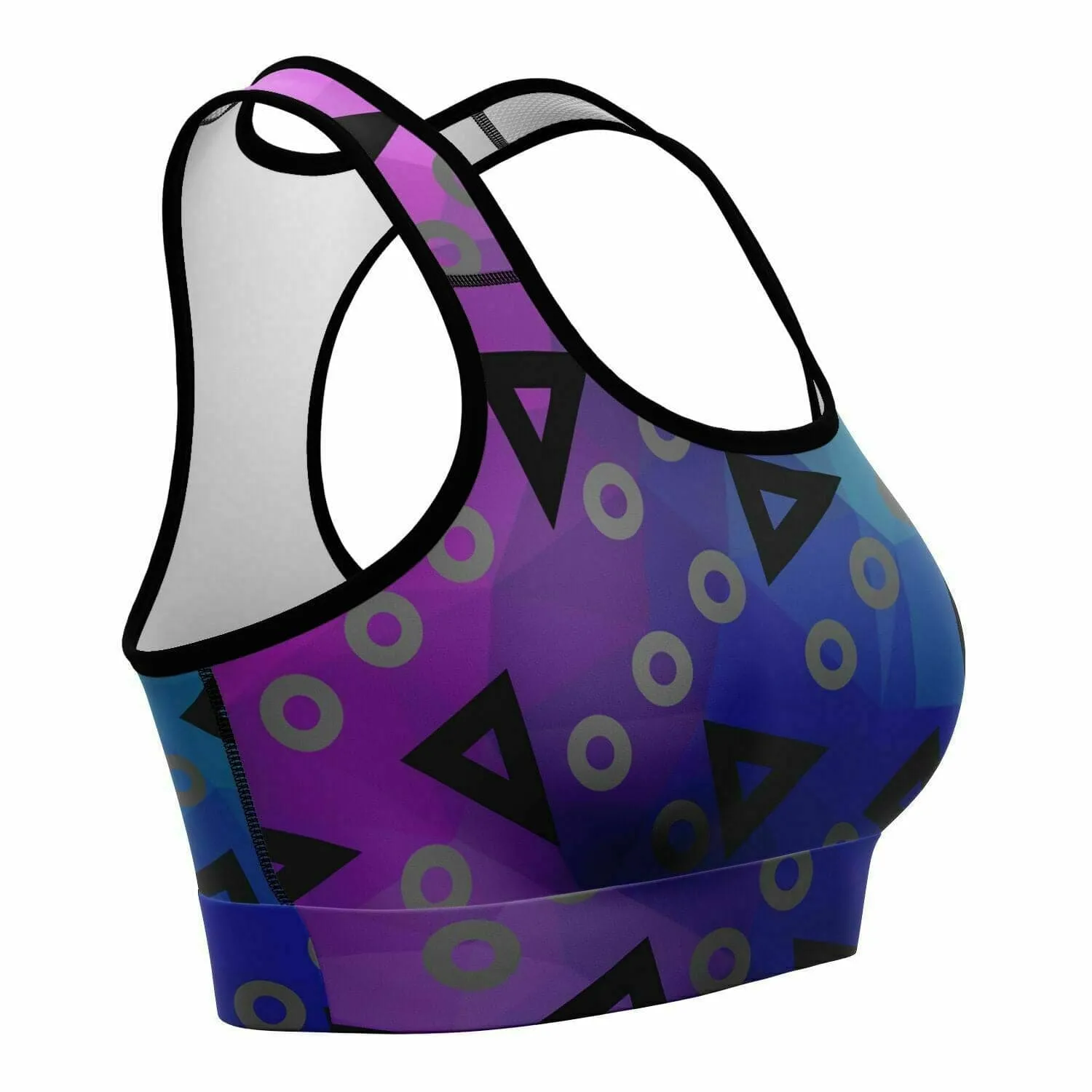 Playful Women's Sports Bra
