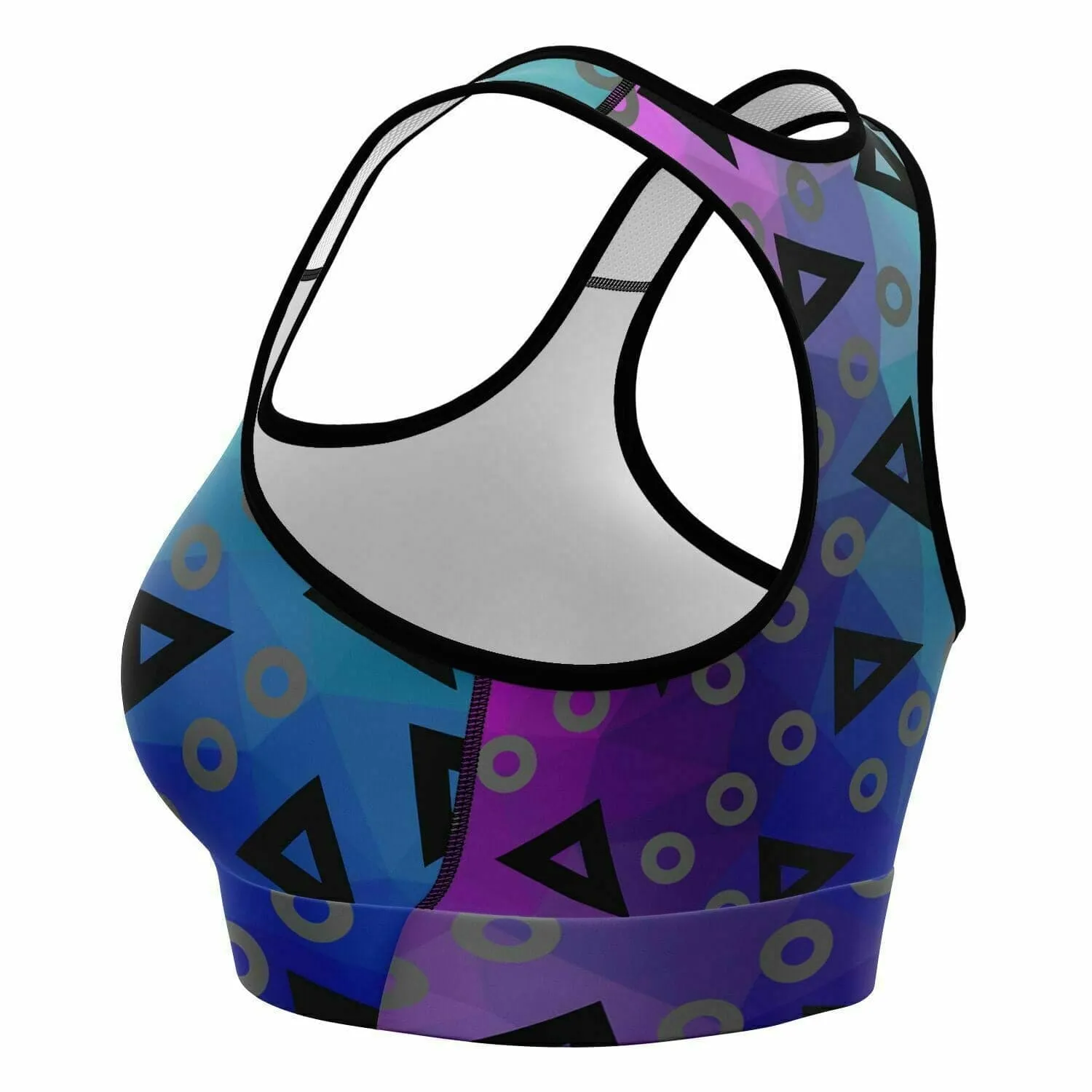Playful Women's Sports Bra