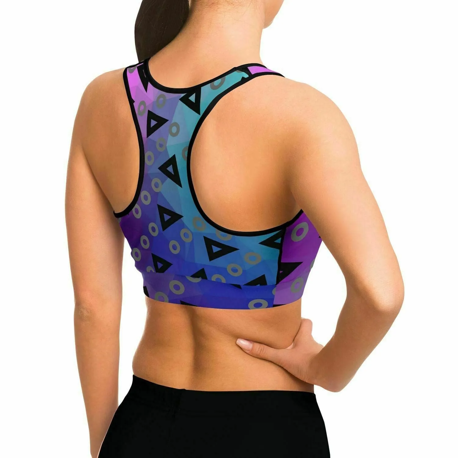 Playful Women's Sports Bra