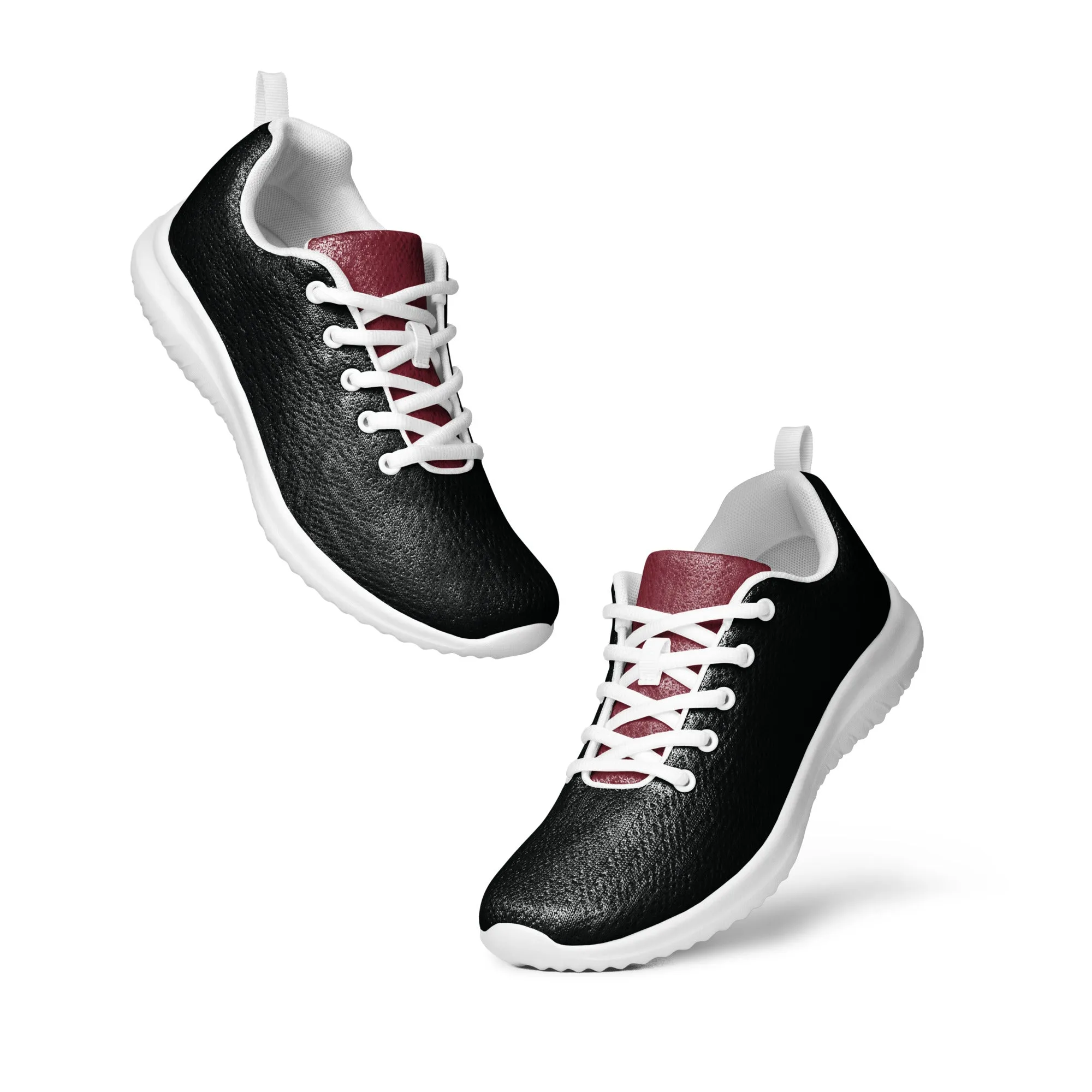 Red & Black Color Block FYD Women’s Athletic Sneakers