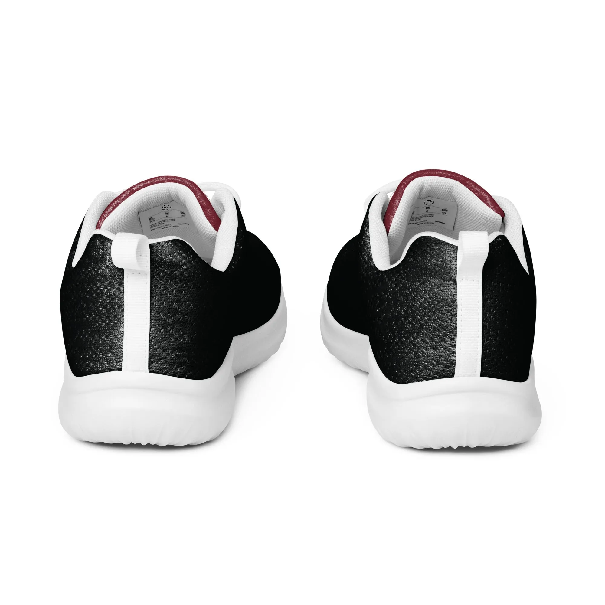 Red & Black Color Block FYD Women’s Athletic Sneakers