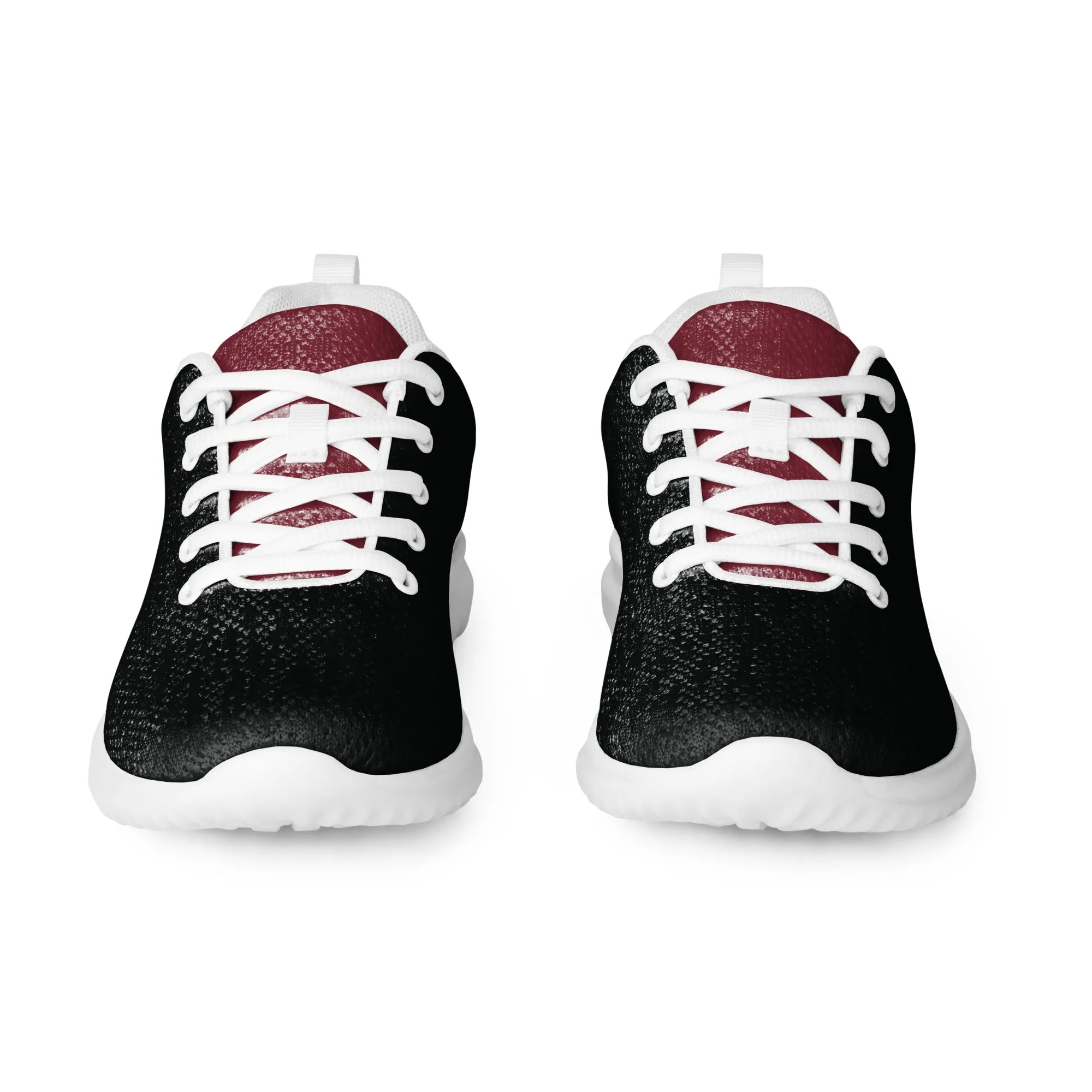 Red & Black Color Block FYD Women’s Athletic Sneakers