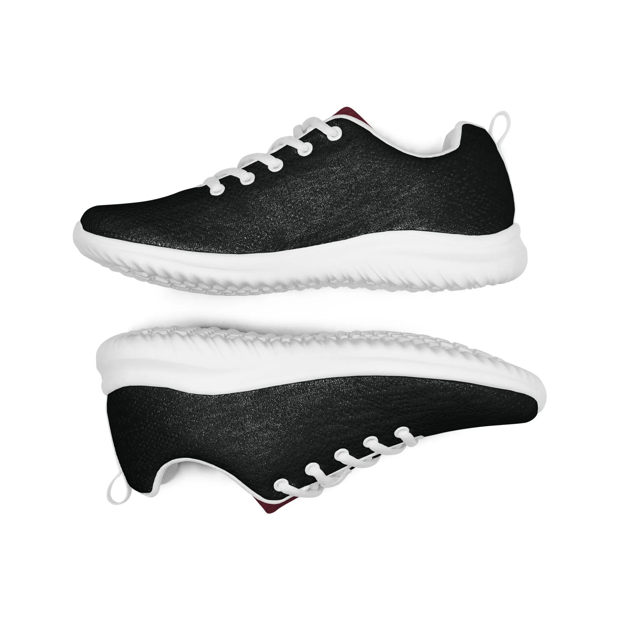 Red & Black Color Block FYD Women’s Athletic Sneakers