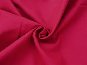 Red Plain Heavy Cotton Canvas Fabric