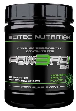 SciTec Pow3rd! 20, Arousing Apple - 350 grams