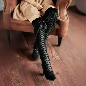 Sexy steampunk boots
