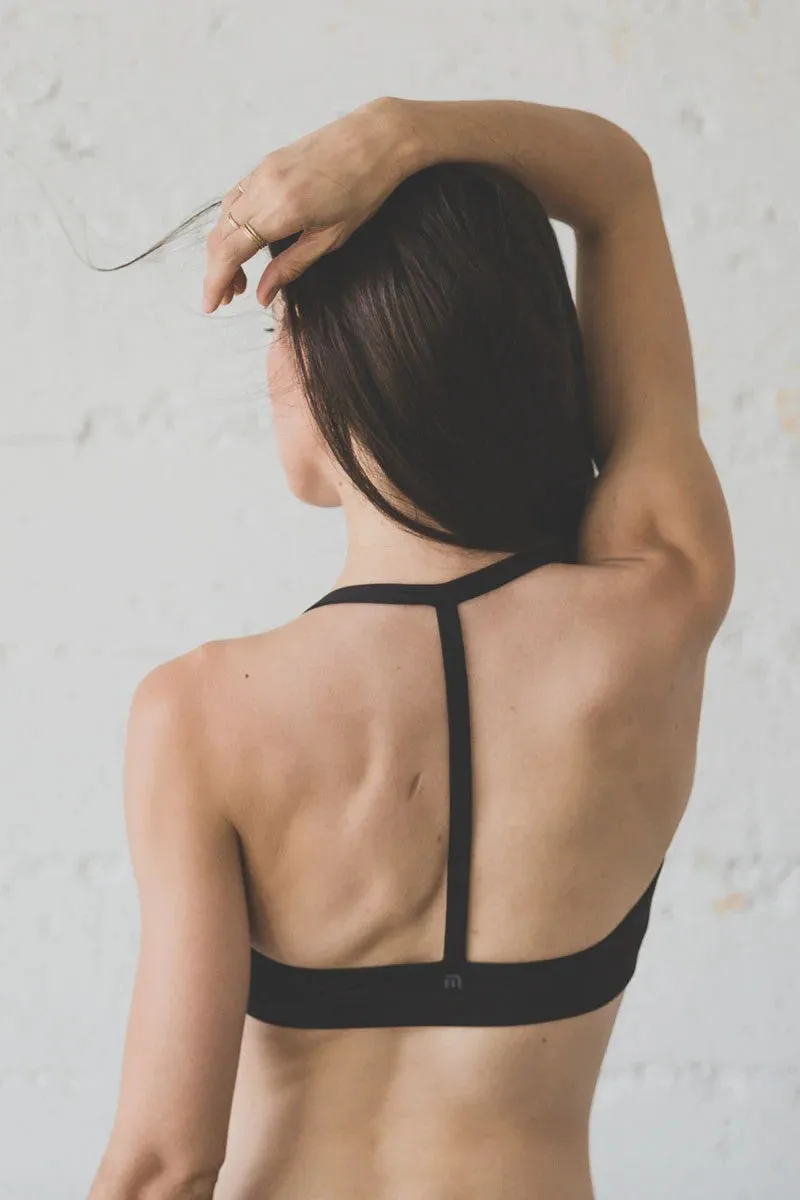 Skinny Mini Bra - Black