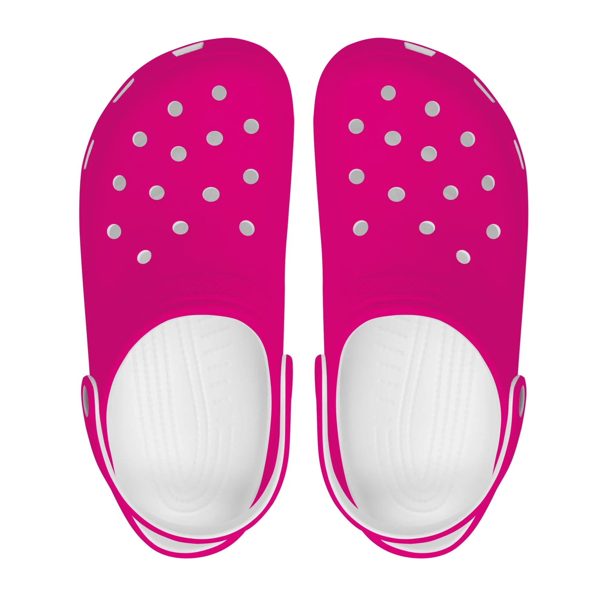 Snooty Fox Art Crocs Clogs - Mex Pink