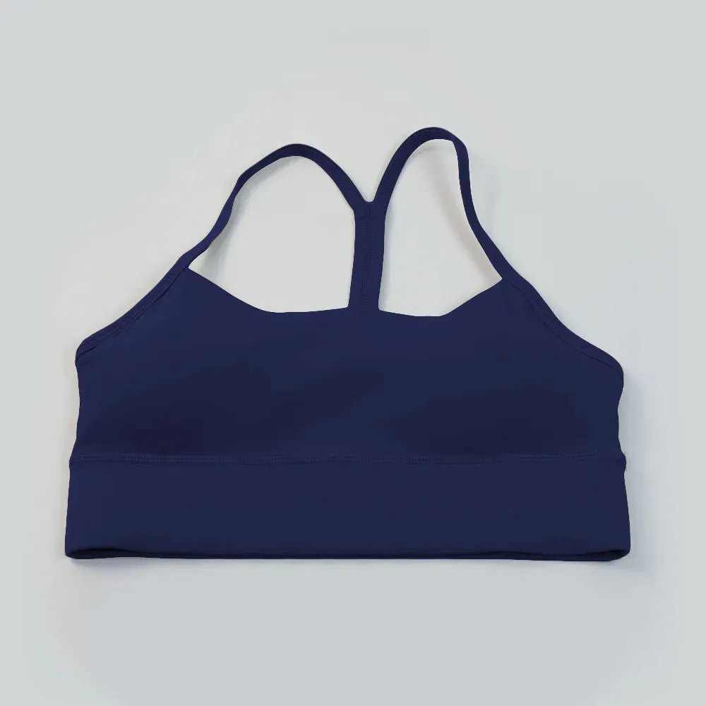 Sports Women'S Yoga Bra with Y-Back Gathered for Fitness, Running, Cycling, Quick Drying, Breathable Women'S Sports Yoga Bra