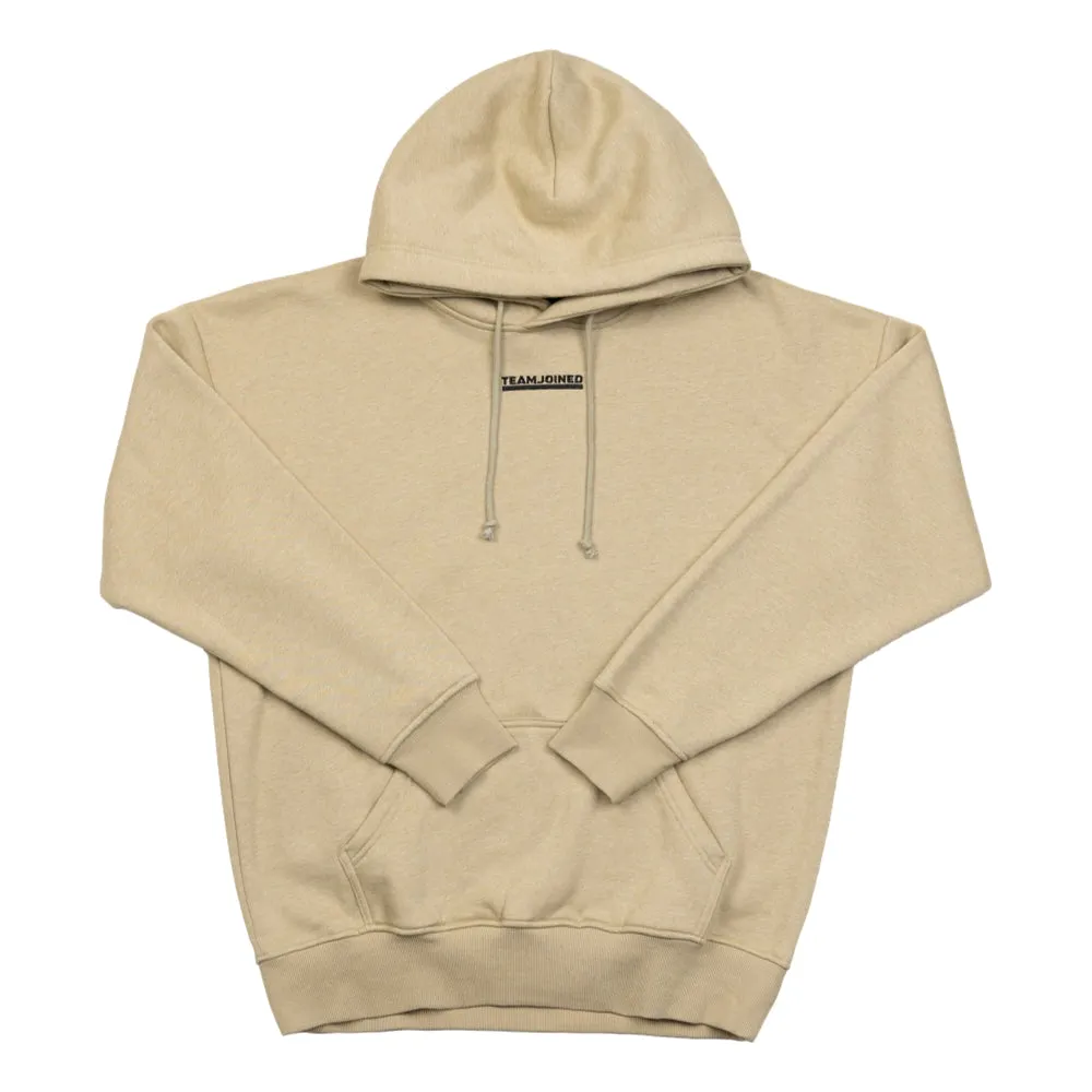 TEAMJOINED JOINED® OVERSIZED HOODIE-BEIGE