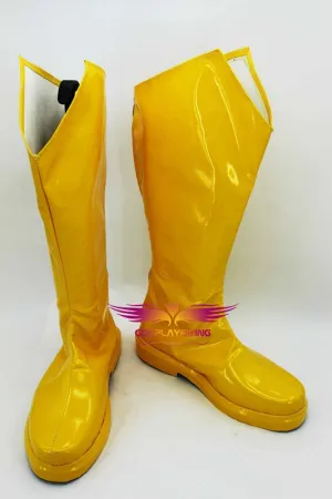 The Flash Barry Allen Cosplay Shoes Boots Custom Made for Adult Men and Women Halloween