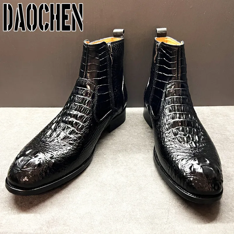 The Franco Double Buckle Genuine Leather Shoes