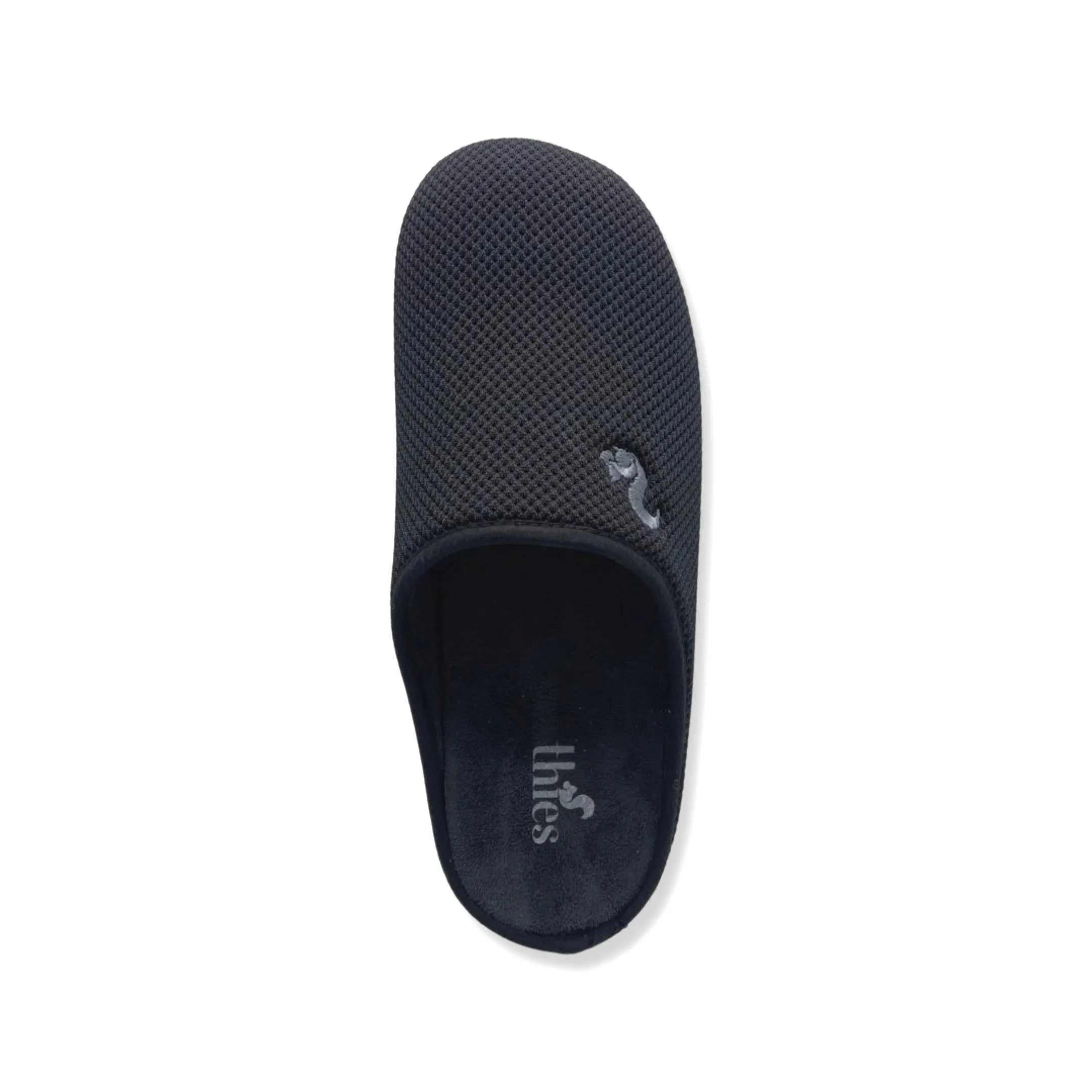 thies 1856 ® Cornslipper vegan black aus Mais gefertigt (W/M/X)