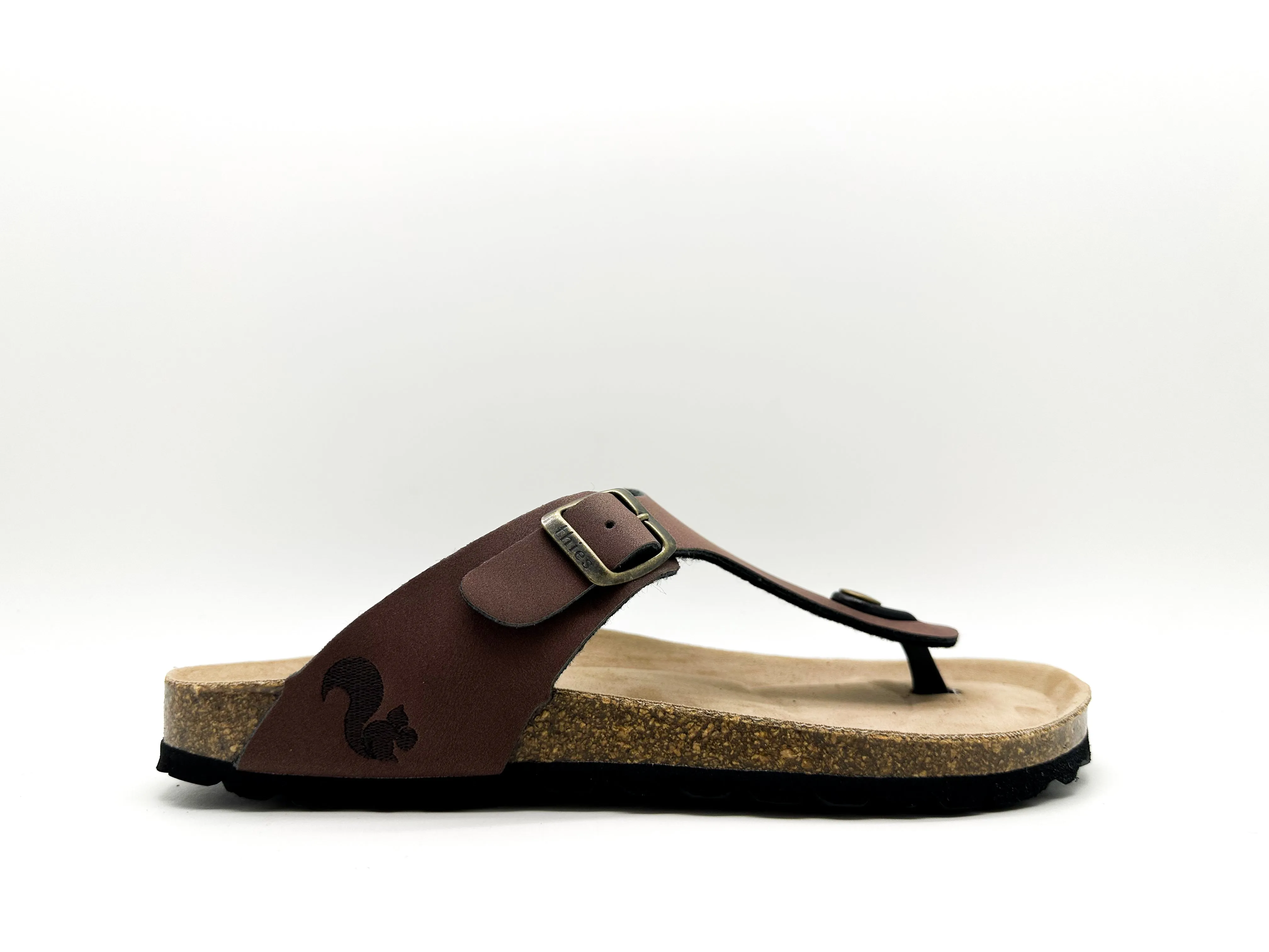 thies 1856 ® Eco Bio Thong Sandal vegan chocolate (W/M/X)