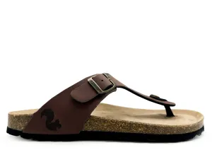 thies 1856 ® Eco Bio Thong Sandal vegan chocolate (W/M/X)