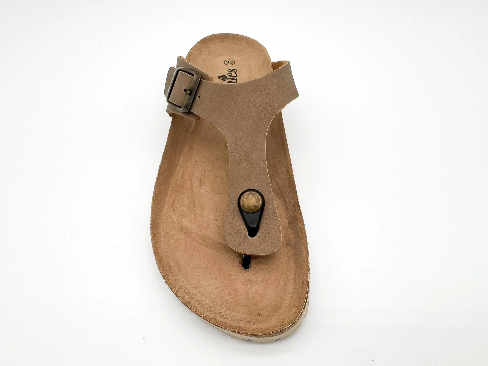 thies 1856 ® Eco Bio Thong Sandal vegan elephant grey (W/M/X)