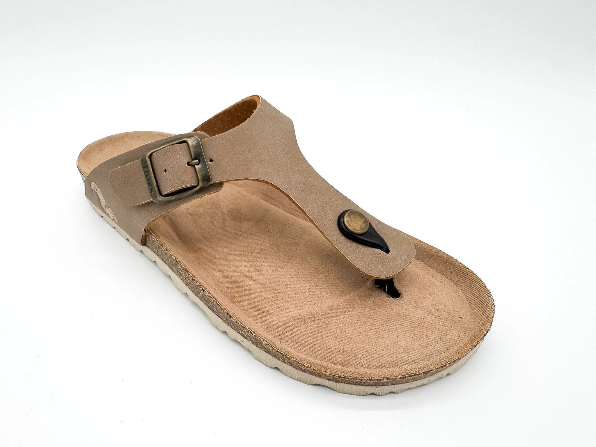 thies 1856 ® Eco Bio Thong Sandal vegan elephant grey (W/M/X)