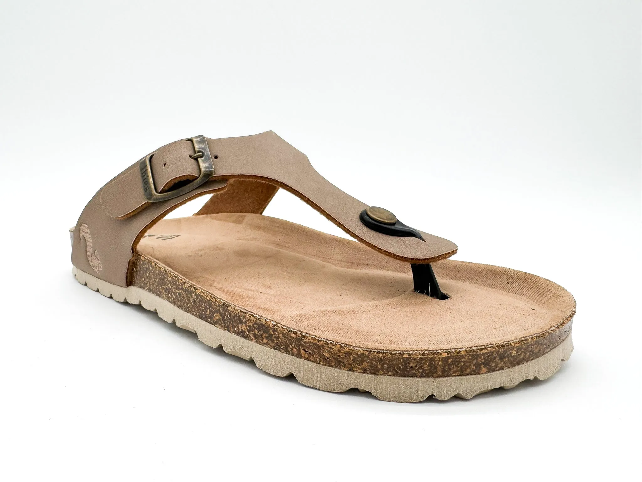 thies 1856 ® Eco Bio Thong Sandal vegan elephant grey (W/M/X)